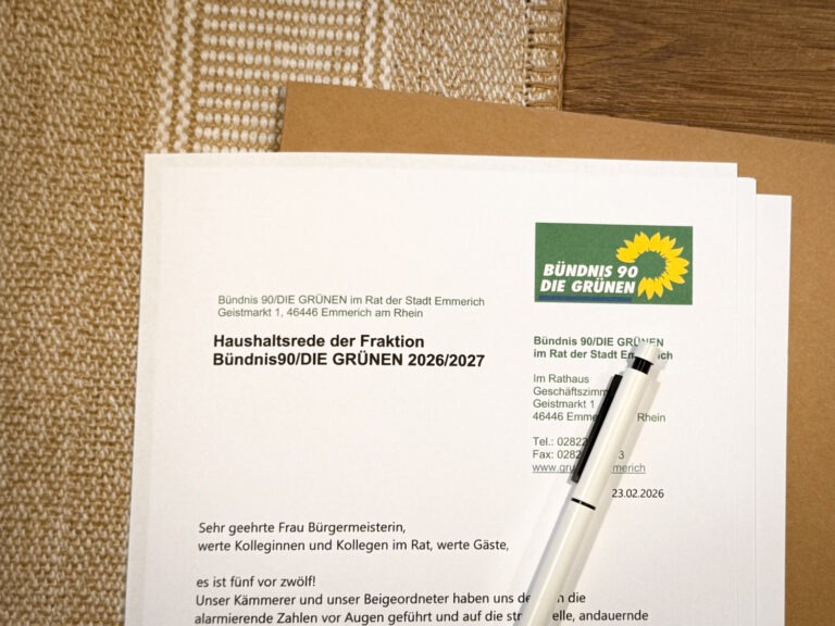 Haushaltsrede 2026/2027